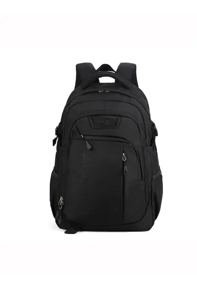 Rucsac cu barete ajustabile si buzunare - Negru