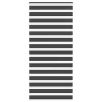 Gossi jaluzea tip zebra neagra latime tesatura 100,9 cm poliester