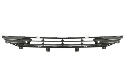 Bara protectie fata cu locas senzori parcare, plastic, negru potrivit VOLVO S90 II 2016-2020