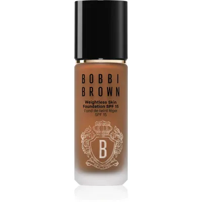 Bobbi Brown Weightless Skin Foundation SPF 15 machiaj persistent cu efect de hidratare culoare Chestnut 30 ml