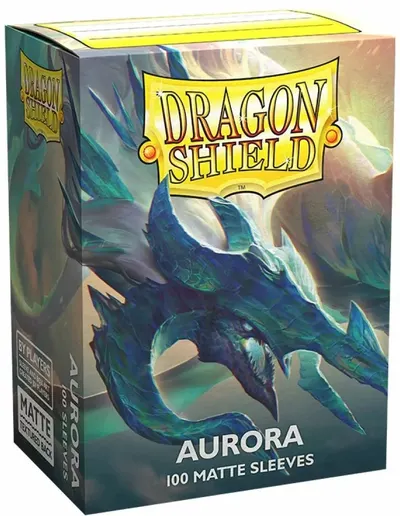 Protecții pentru cărți Dragon Shield - Matte Sleeves Standard Size, Auroraa (100 buc.)