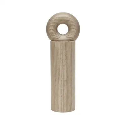 Recipient pentru sare și piper în culoare naturală din lemn Hoop – OYOY Living Design