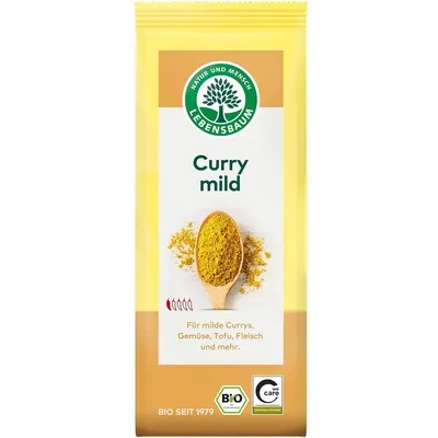 Pudra de Curry Usor Picanta Ecologica/Bio 50g