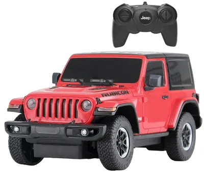 Mașină cu telecomandă Rastar - Jeep Wrangler Rubicon JL, 1:24, asortiment