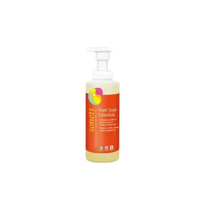 Sapun lichid spumant cu galbenele pentru copii ecologic 200ml Sonett