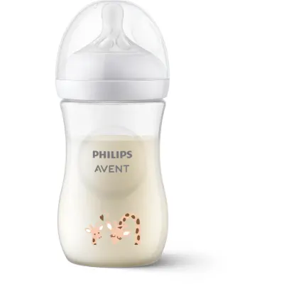 Philips Avent Natural Response SCY903/66 biberon pentru sugari 3-6 m Giraffe 1 buc