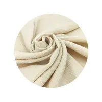 Sac de dormit Qmini Warm Beige cu picioruse, de iarna, din muselina dubla, cu fermoar pe mijloc, 90 cm, S