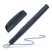 Stilou Schneider Xpect STI169 / 1690 11, varf M, alimentare rezerve, corp plastic space blue, grip cauciucat