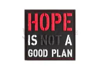 Patch Hope is not a good plan velcro PVC - Default Title