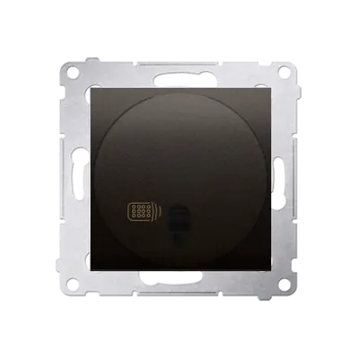Variator de tensiune cu telecomanda 20-500W, bronz mat metalic
