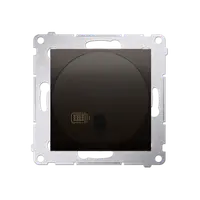 Variator de tensiune cu telecomanda 20-500W, bronz mat metalic