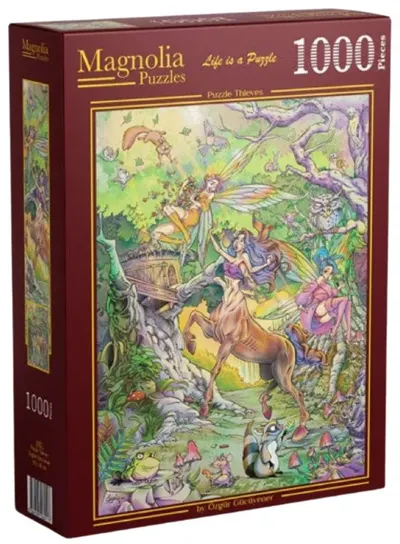 Puzzle Magnolia din 1000 piese - Hoți