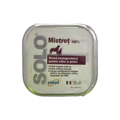 Solo, conserva 100% Mistret, 300 g