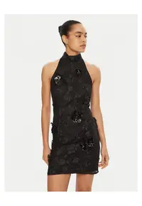 Rochie de cocktail dama negru -