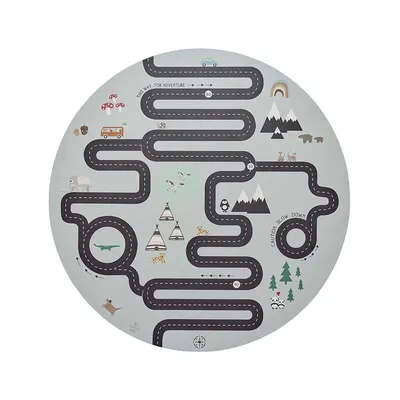 Saltea de joacă pentru copii ø 112 cm Adventure – OYOY Mini