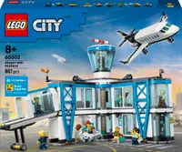 Constructor LEGO City - Aeroport cu avion (60502)