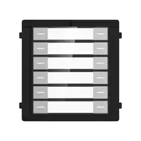 Modul de extensie videinterfon cu 12 butoane de apelare Hikvision DS-KD- K12 montaj aplicat sau ingropat (acesoriile de montaj n