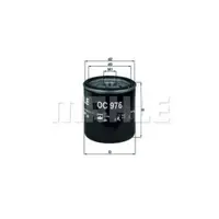 Filtru ulei MAHLE ORIGINAL OC 976