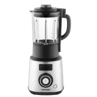 Blender Concept SM1000, 1500 W, 1.75 l, recipient din sticla, 22000 rpm, 4 programe, 4 viteze de mixare, functie PULSE/ICE (Inox)