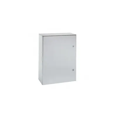 Tablou metalic din INOX 304L - versiune verticala cu 1 metal Usa and external dimensions 1000x800x300 mm