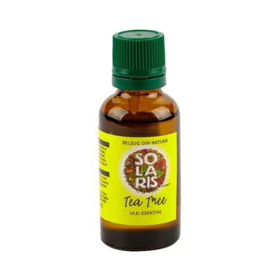 Ulei esential de tea tree, 30ml, Solaris