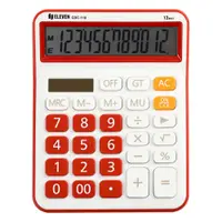 Calculator Eleven - CDC110WH-RD, alb/roşu