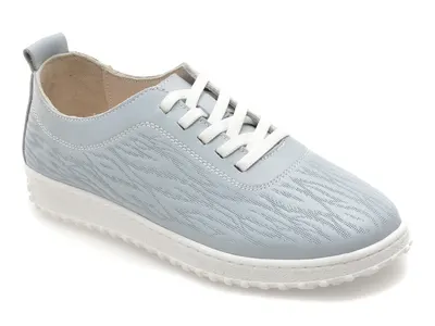 Pantofi GRYXX albastri, CS672, din piele naturala