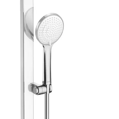 Coloana dus Duravit UV0682004005, aparenta, 810 mm, 3 functii, Crom lucios