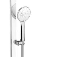 Coloana dus Duravit UV0682004005, aparenta, 810 mm, 3 functii, Crom lucios
