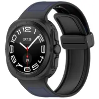 Curea Techsuit W056 pentru Samsung Galaxy Watch Ultra Series, Bleumarin