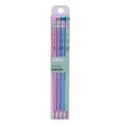 Set 8 creioane Apli Nordik, grafit HB, cu radiera