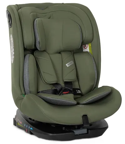 Scaun auto Lorelli - Rodeo, 360°, IsoFix, i-Size, 40-150 cm, Green/Grey