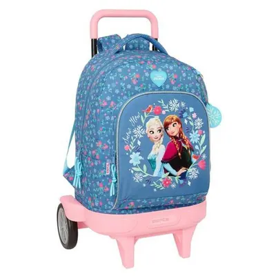 Ghiozdan cu Roți DISNEY FROZEN Albastru