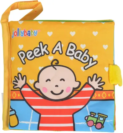 Carte moale Jollybaby - Peek a Baby