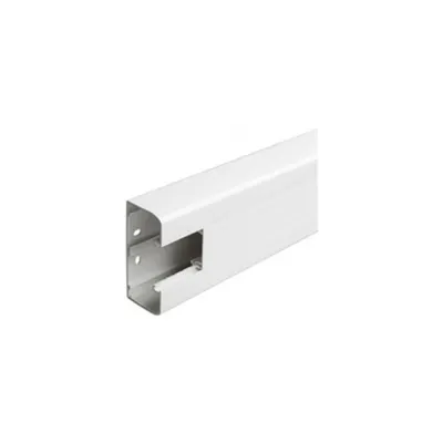 capac flexibil snap-on DLP trunking - 1 compartiment - 50 x 105 - cu capac 45 mm - 2 m - alb