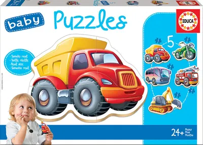 Set de 5 puzzle-uri progresive
