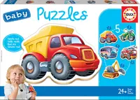Set de 5 puzzle-uri progresive