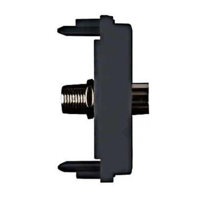 Insert priză radio 0dB, 1M, negru