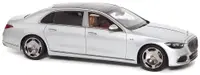 Model de colecție din metal Almost Real Modern: Mașini - Mercedes Maybach S Class (2021) (Hightech Silver)