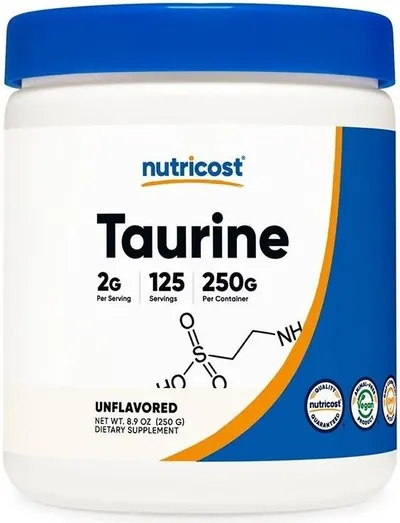 Taurine, 250 g, Nutricost