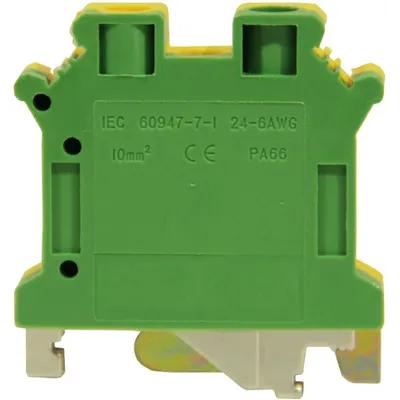 Clema sir 6 mmp Verde galben cu impamantare
