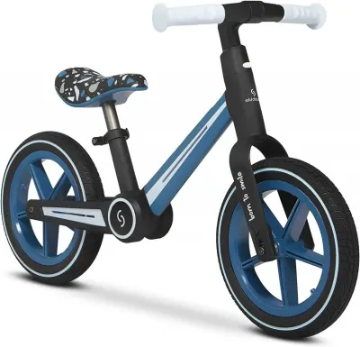 Bicicleta pliabila fara pedale Skiddou Ronny RESIGILAT, Denim, Albastru