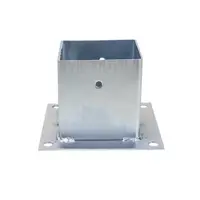 Suport Metalic pentru Stalpi din Lemn, 100 x 100 mm