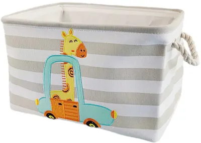 Cutie pliabilă pentru depozitarea jucăriilor și hainelor Ginger Home - Girafă