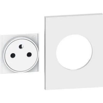 L.NOW - placa priza FR/BE plata 3M ALB