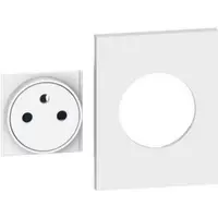 L.NOW - placa priza FR/BE plata 3M ALB