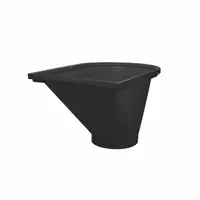 Cuva de incarcare pentru tubulatura deseuri TEKCNOPLAST (NEAGRA)