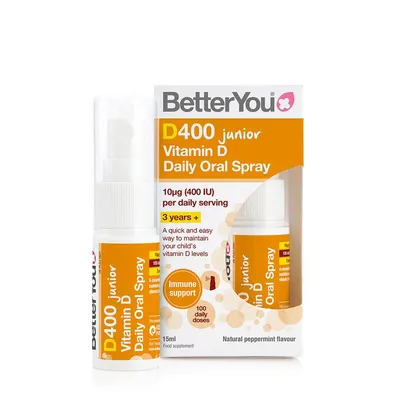 D400 Junior Oral Spray (15ml), BetterYou