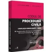 Codul de procedura civila. Septembrie 2023. Editie tiparita pe hartie alba