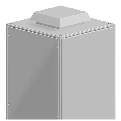 Grilaj Evacuare Acoperis - Profil 228X228Mm - Dim. Ext. 90X340X340Mm - Ip54